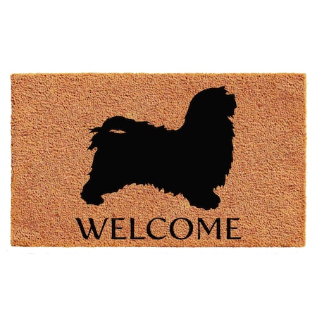 Calloway Mills Entrance Mat, Coir, Natural, Black 105681729